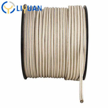 Braided twisted marine nylon rope